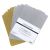 Spellbinders Glitter Foam Sheets 8.5 inch X11 inch 10 Per Pkg Gold and Silver