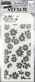 Tim Holtz Layered Stencil 4.125 inch X8.5 inch Tiny Poinsettia