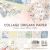 Asuka Studio Collage Origami Paper 6 inch X6 inch 24 Per Pkg Dusty Rose 6 Designs 4 Each