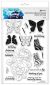 Ranger Simon Hurley create. Clear Stamps 6X9 Inch Butterfly Kisses 1 pack of 1 piece