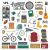 Photoplay Paper Campus Life Stickers 12 X 12 Inch Boy Elements