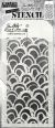 Stampers Anonymous Tim Holtz Layered Stencil 4.125 inch X8.5 inch Brush Arch