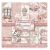 Stamperia Double Sided Paper Pad 8X8 Inch 10Per Pkg Roseland