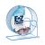 Prevue Pet Product 11 inch Rat and Chinchilla Exercise Wheel 90014